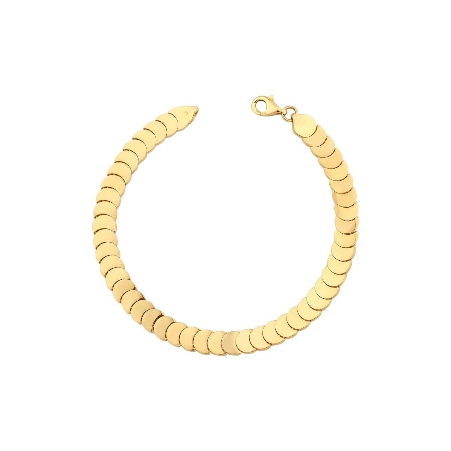 Gold Trend Paillettenarmband