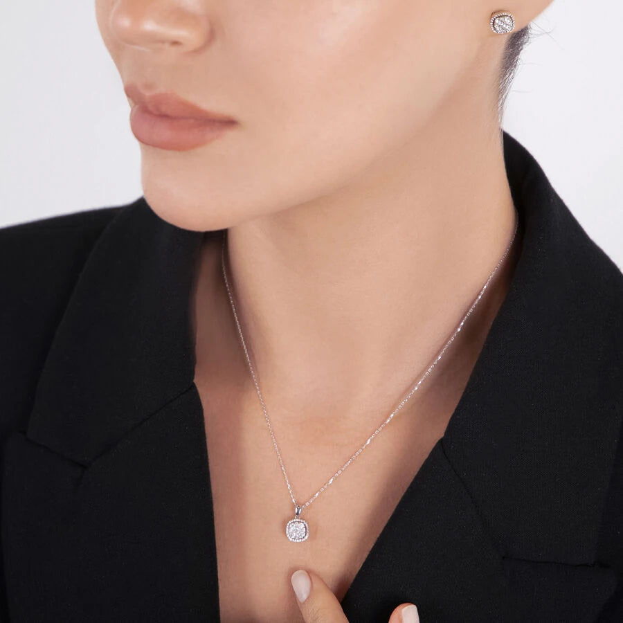 0.41 Carat Diamond Trend Earrings