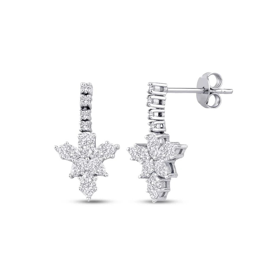 0.81 Carat Diamond Trend Earrings