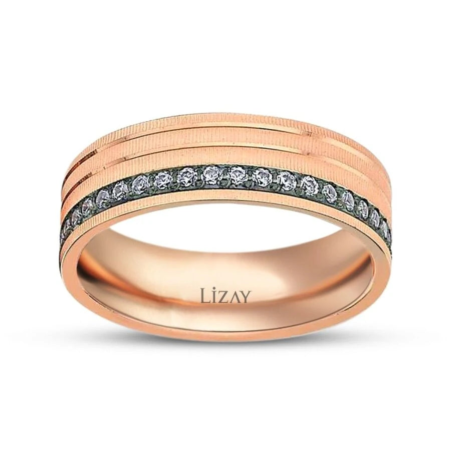 Rose Gold Wedding Band