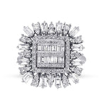 1.60 Carat Diamond Baguette Ring