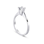 0.15 Carat Diamond Round Solitaire Engagement Ring