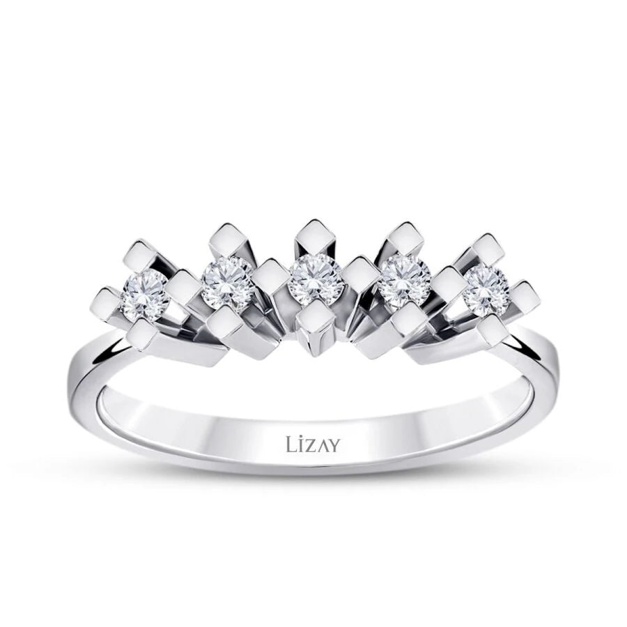 0.30 Carat Diamond Five-Stone Ring