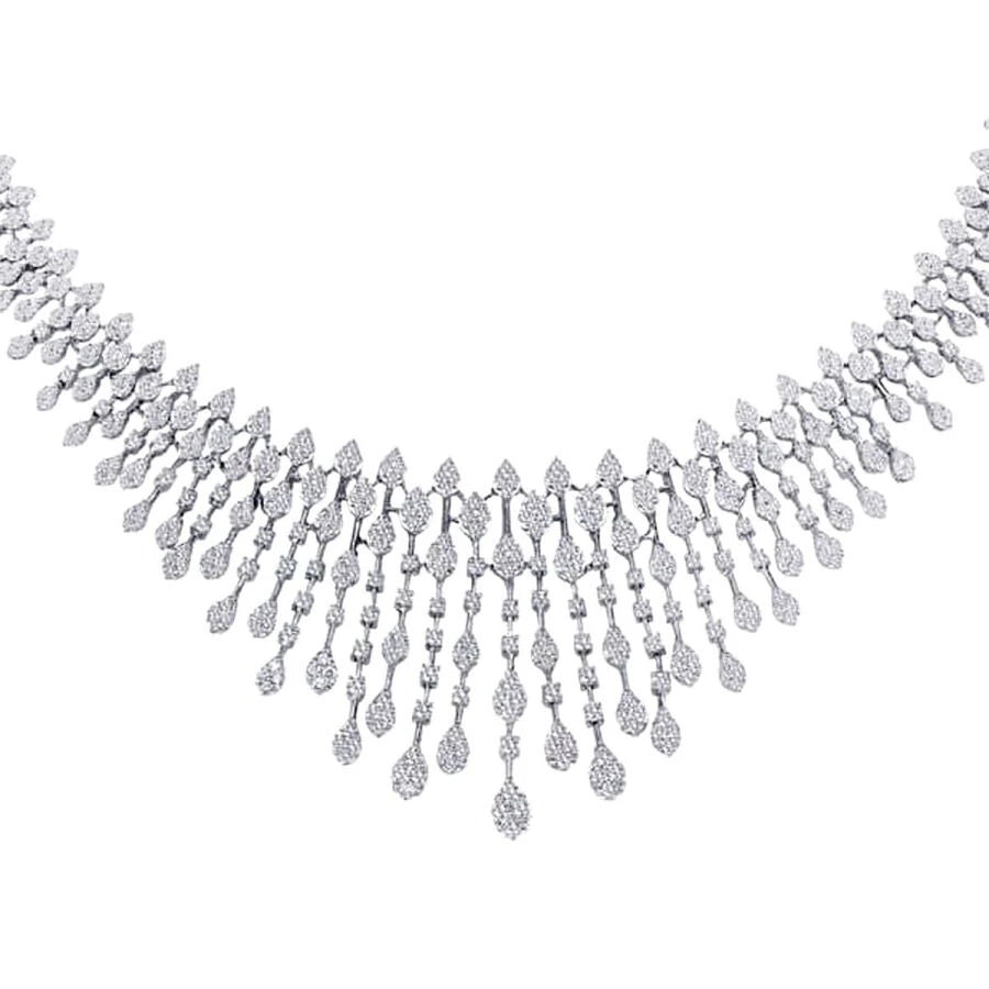 9,52 Karat Diamant-Halsband