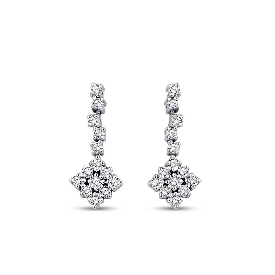 0.16 Carat Diamond Trend Earrings
