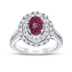 1.75 Carat Diamond Ruby Ring