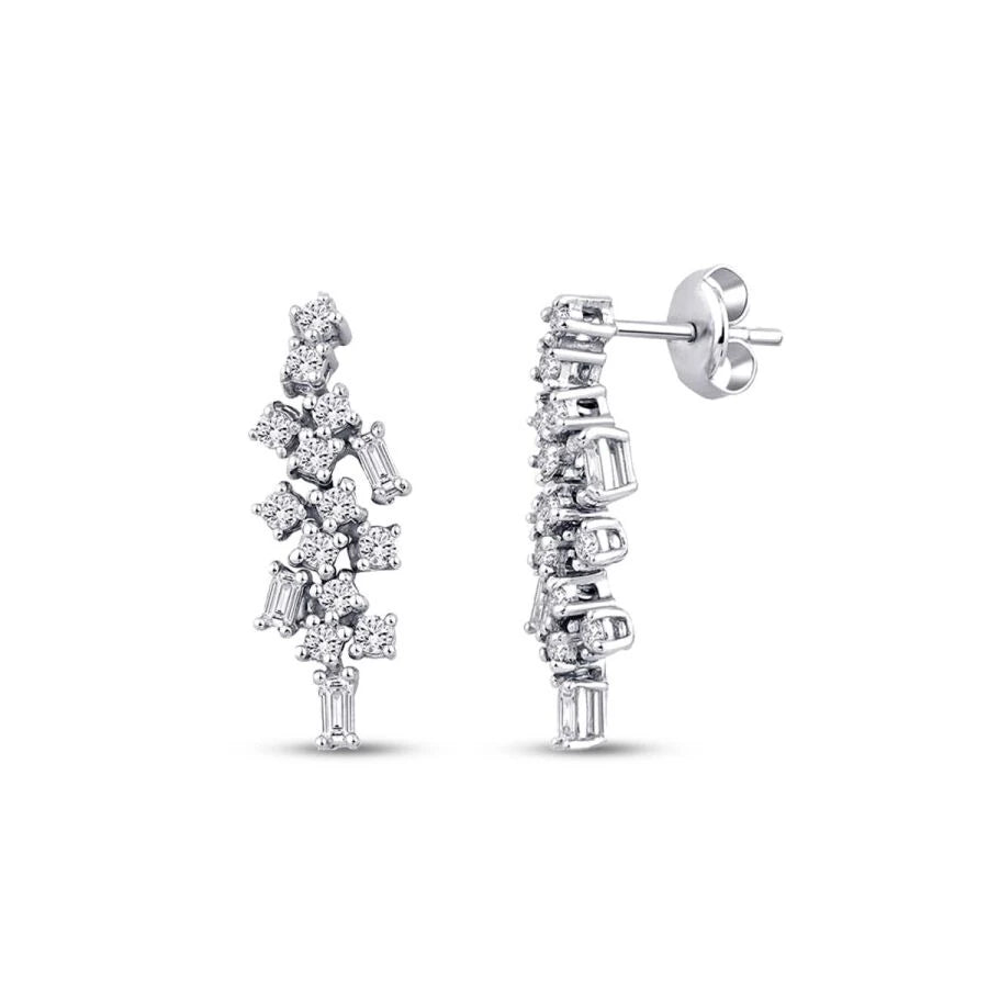 0.32 Carat Diamond Trend Earrings
