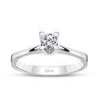 0.20 Carat Diamond Round Solitaire Engagement Ring