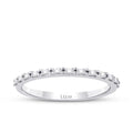 0.12 Carat Diamond Half-Eternity Baguette Ring