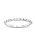 0.12 Carat Diamond Half-Eternity Baguette Ring