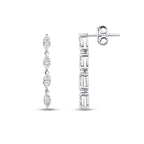 0.45 Carat Diamond Trend Earrings