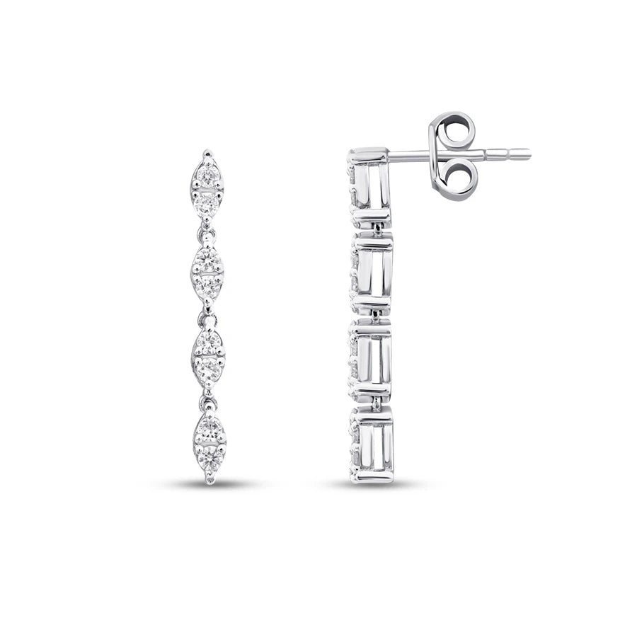 0.45 Carat Diamond Trend Earrings
