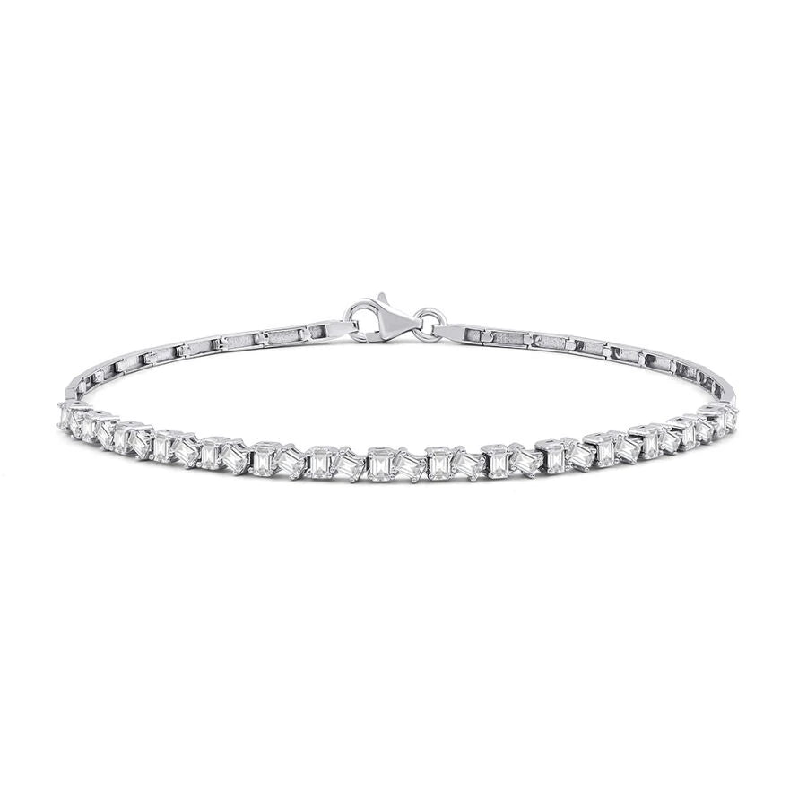 Goldenes Baguette-Armband