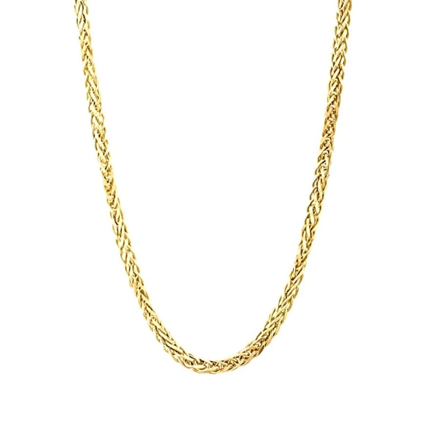 Gold Twist Chain Necklace