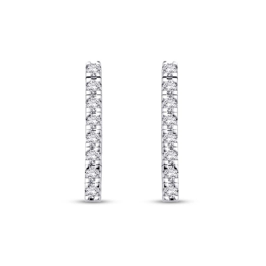0.79 Carat Diamond Tennis Earrings