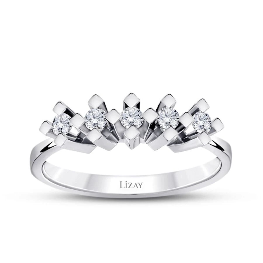 0.20 Carat Diamond Five-Stone Ring