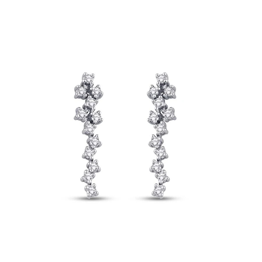 0.74 Carat Diamond Trend Earrings