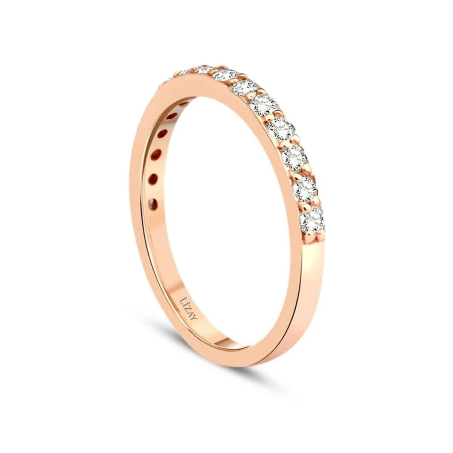 0.17 Carat Diamond Half-Eternity Ring