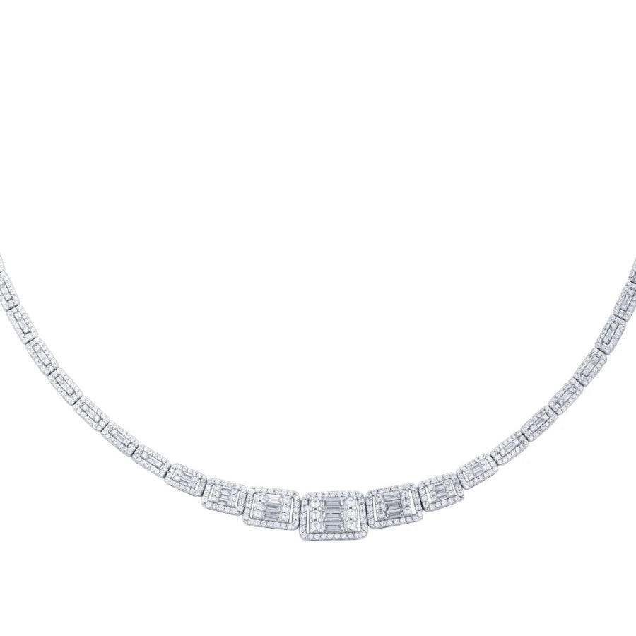 Gold Row Baguette Neckband