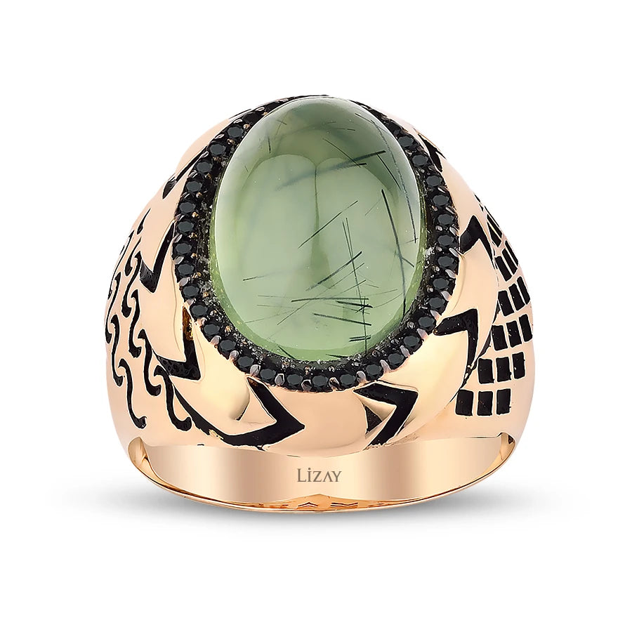 Gold Stone Men’s Ring
