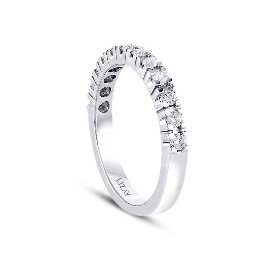 Halb-Ewigkeitsring mit 0,35 Karat Diamant