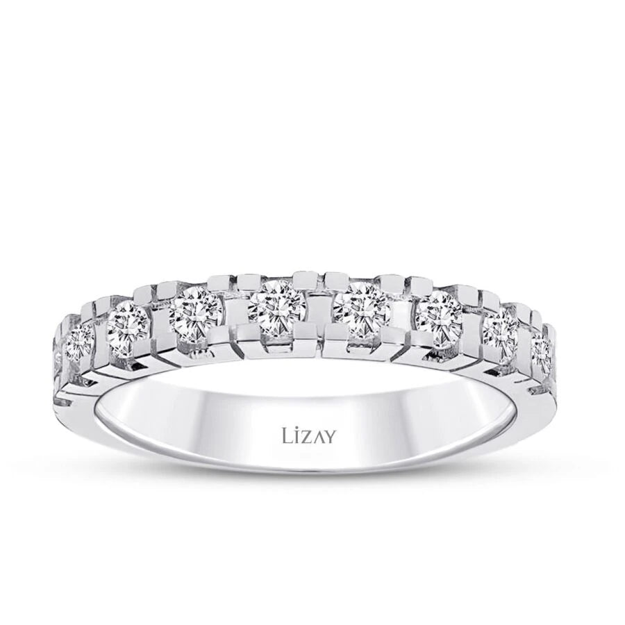 0.62 Carat Diamond Half-Eternity Ring