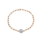 Armband mit 0,18 Karat Diamanten im Baguetteschliff