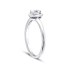 0.26 Carat Diamond Oval Solitaire Engagement Ring