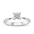 0.35 Carat Diamond Round Solitaire Engagement Ring