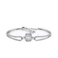 1.16 Carat Diamond Baguette Bangle