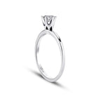 0.30 Carat Diamond Round Solitaire Engagement Ring