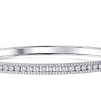 1.46 Carat Diamond Design Bangle