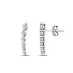 0.43 Carat Diamond Trend Earrings