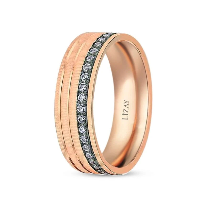 Rose Gold Wedding Band