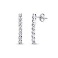0.79 Carat Diamond Tennis Earrings