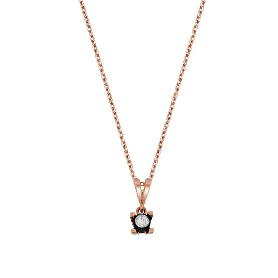 0.20 Carat Diamond Solitaire Necklace