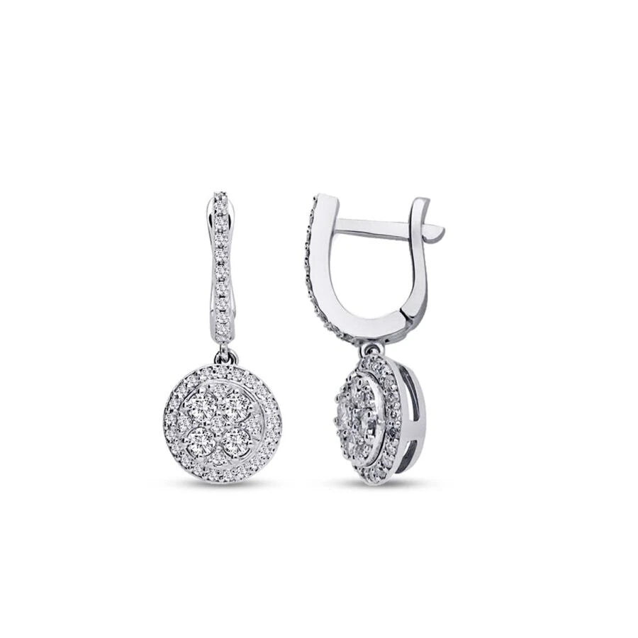 0.42 Carat Diamond Trend Earrings
