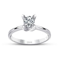 0.15 Carat Diamond Round Solitaire Engagement Ring