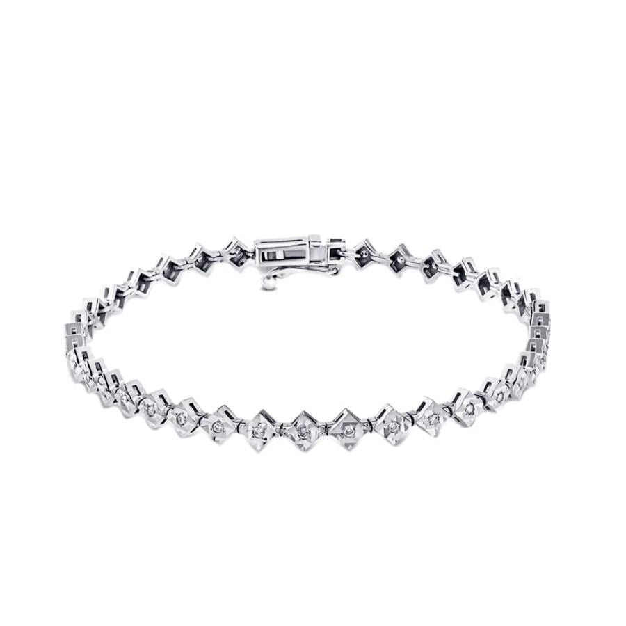0.25 Carat Diamond Tennis Bracelet