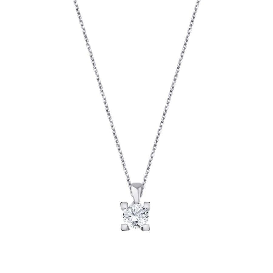 0.40 Carat Diamond Solitaire Necklace
