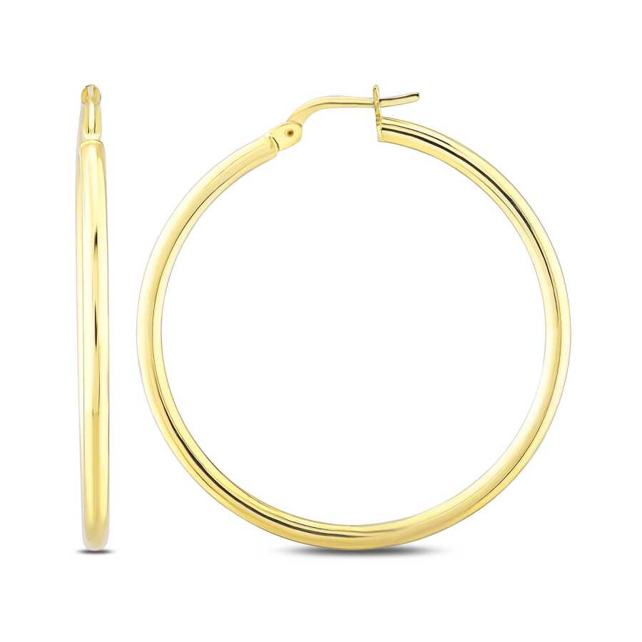 Gold Hoop Earrings