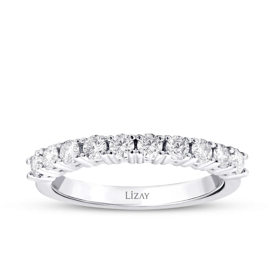 0.56 Carat Diamond Half-Eternity Ring