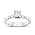0.30 Carat Diamond Round Solitaire Engagement Ring