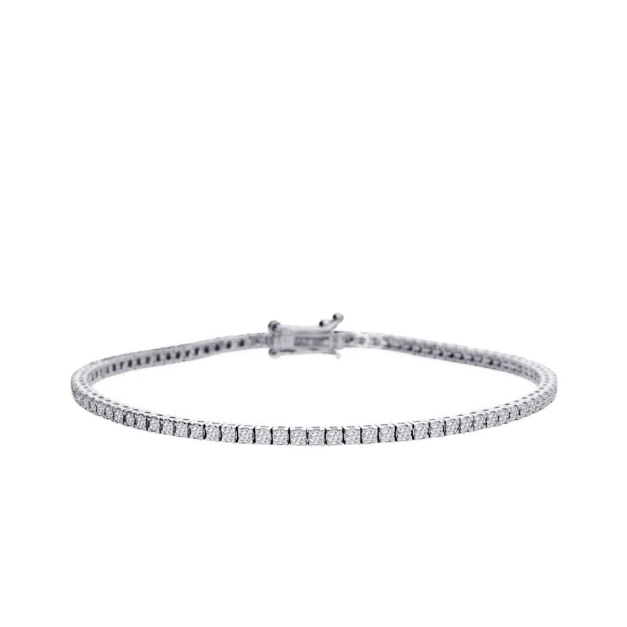 Tennisarmband mit 1,00 Karat Diamanten