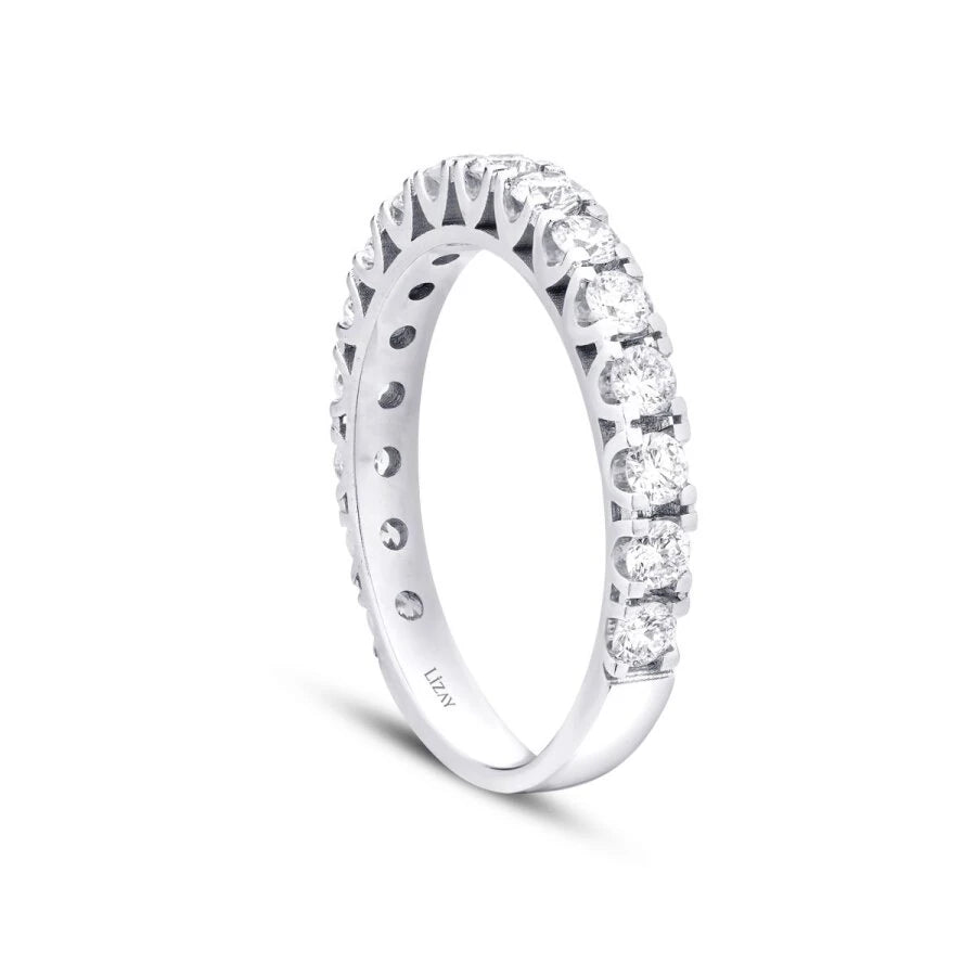 0.80 Carat Diamond Half-Eternity Ring