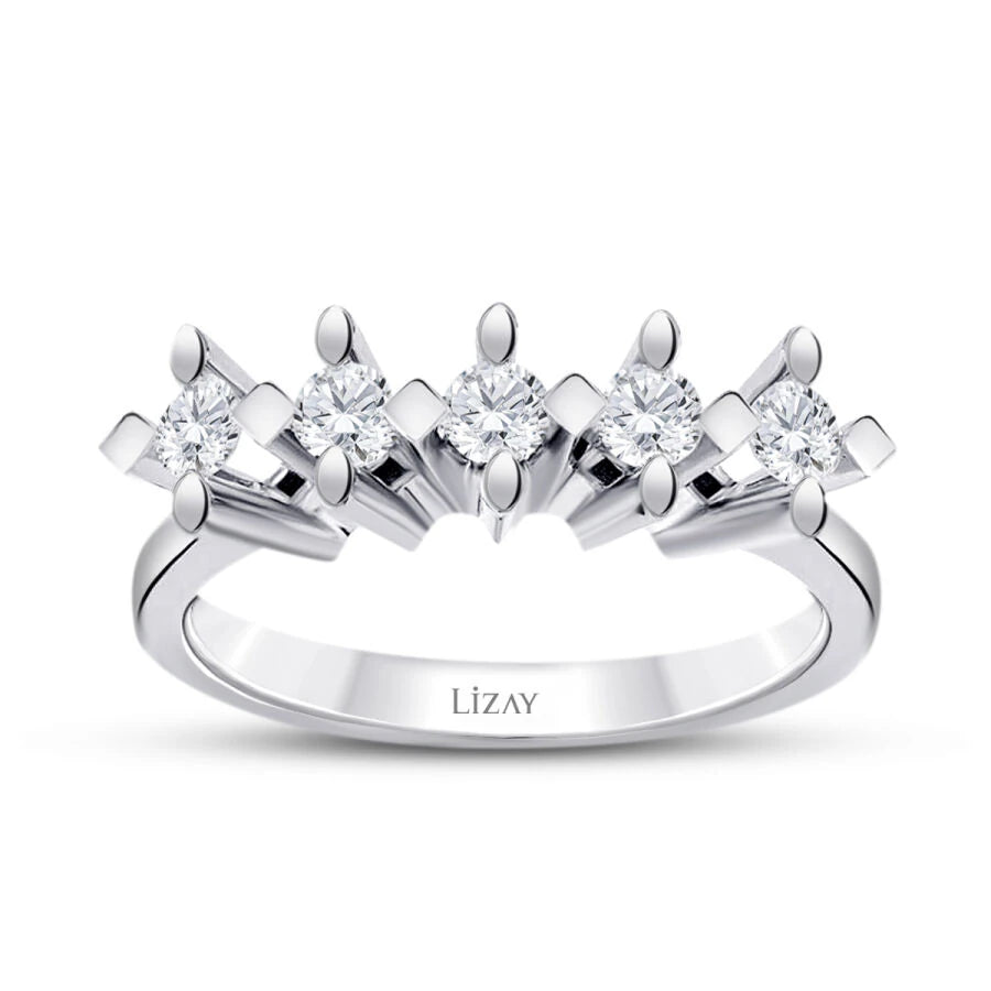 0.50 Carat Diamond Five-Stone Ring