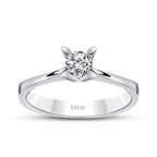 0.40 Carat Diamond Round Solitaire Engagement Ring