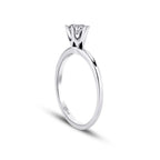0.40 Carat Diamond Round Solitaire Engagement Ring