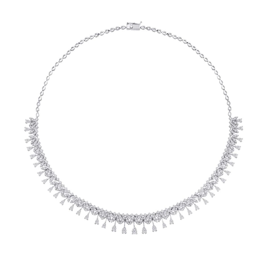 9,33 Karat Diamant-Halsband