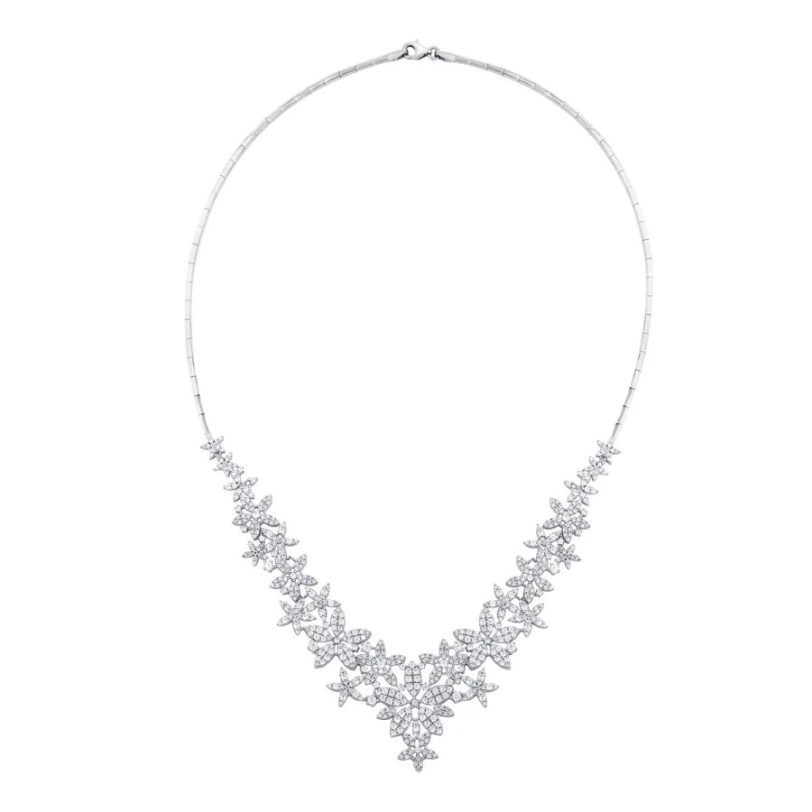 Halskette mit Goldsteinblume